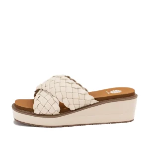 Women Yellow Box Heels & Wedges>Arny Wedge Slide