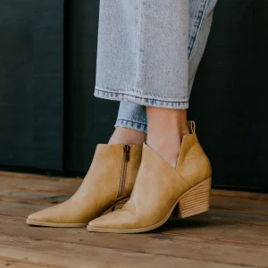 Women Yellow Box Boots & Booties>Capriana Cut-Out Bootie