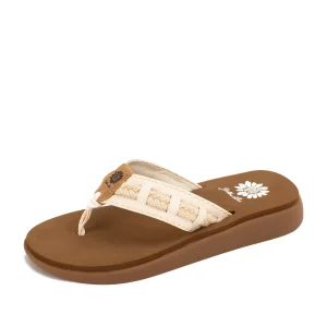 Women Yellow Box Flip Flops>Gramedia Sandal