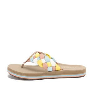 Women Yellow Box Flip Flops>Rohini Flip Flop