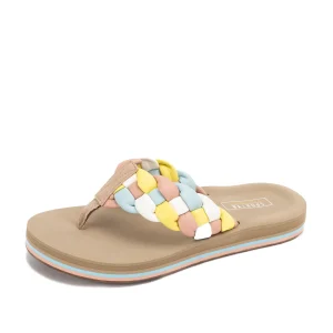 Women Yellow Box Flip Flops>Rohini Flip Flop